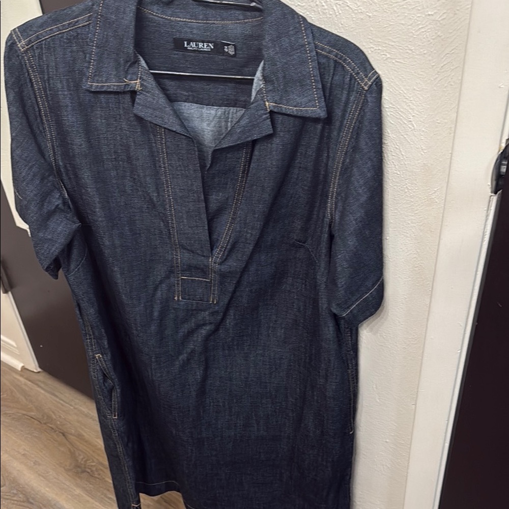 Ralph Lauren Dark Denim Dress